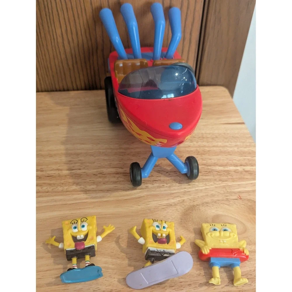 Imaginext SpongeBob Squarepants Speedboat w/ 3 Figures Nickelodeon